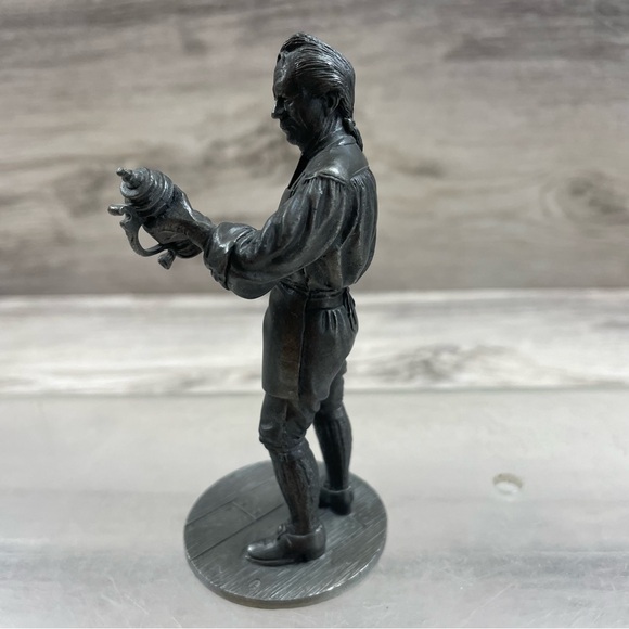 1974 Franklin Mint Pewter The People of Colonial America "The Silversmith" - Picture 6 of 8